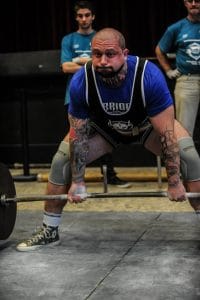 Joe rossi - warrior powerlifting gear