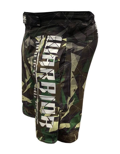 short muscu camo warrior gear - fight short