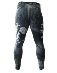 legging musculation homme - legging powerlifting - legging fitness - legging skull