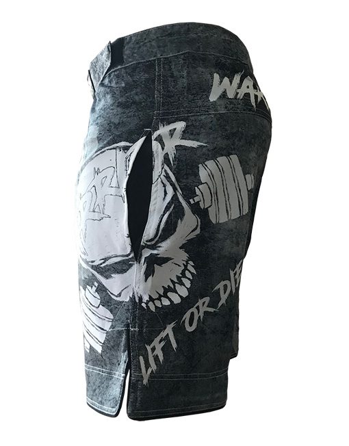 short musculation - short fitness - short warrior - short warrior gear - short powerlifting warrior - fight short