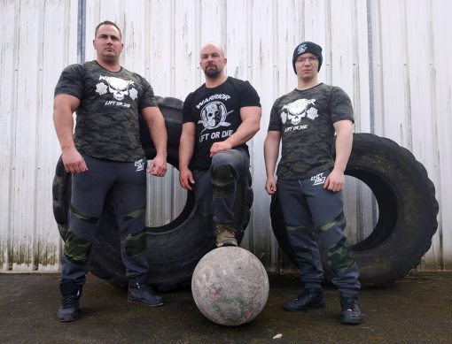 tshirt camo musculation warrior