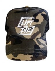 casquette musculation warrior gear - lift or die