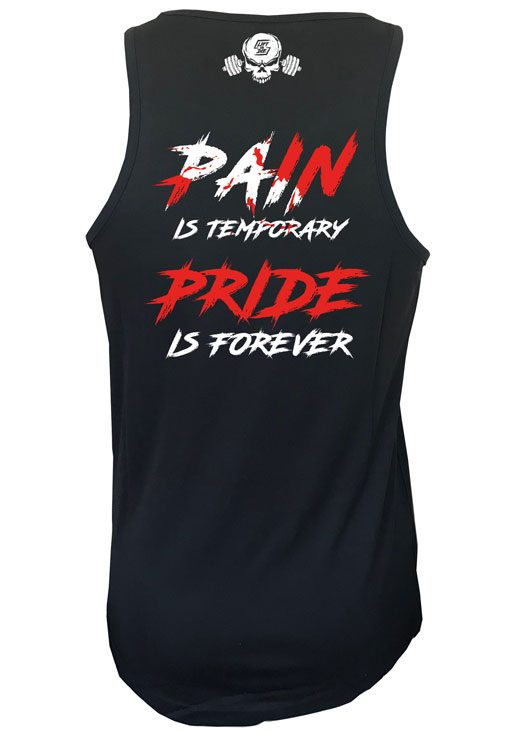 debardeur pain is temporary pride is forever