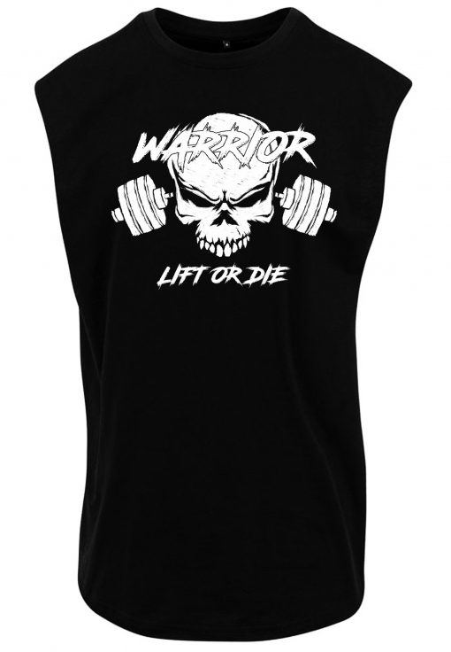 tshirt sans manche noir fitness warrior gear