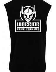 tshirt sans manche noir warrior powerlifting gear